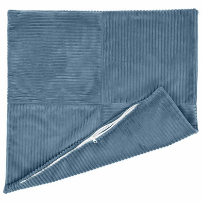 Federa 2 pcs ALMELO Blu 80 x 80 cm corduroy | homemem39