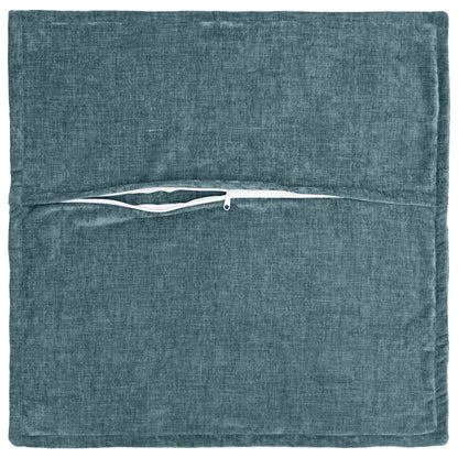 Federa 6 pz HOUTEN Blu 30 x 30 cm Tessuto Chenille