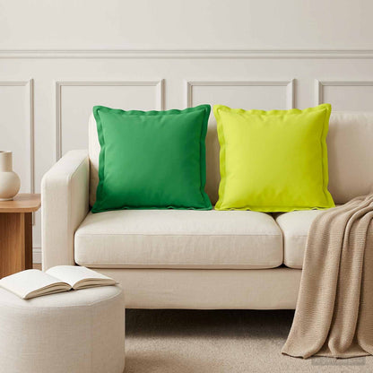 Cuscino con cuscino HOUTEN 2 pz Verde brillante. Poliestere