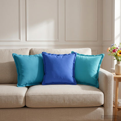 Cuscino da Lanciare 12 pz HOUTEN Blu Reale 40 x 40 cm