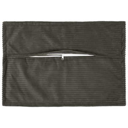 Federa 2 pz HOUTEN Antracite 30 x 50 cm corduroy | homemem39