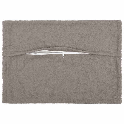Federa 6 pcs HOUTEN Grigio Chiaro 30 x 50 cm Bouclé | homemem39