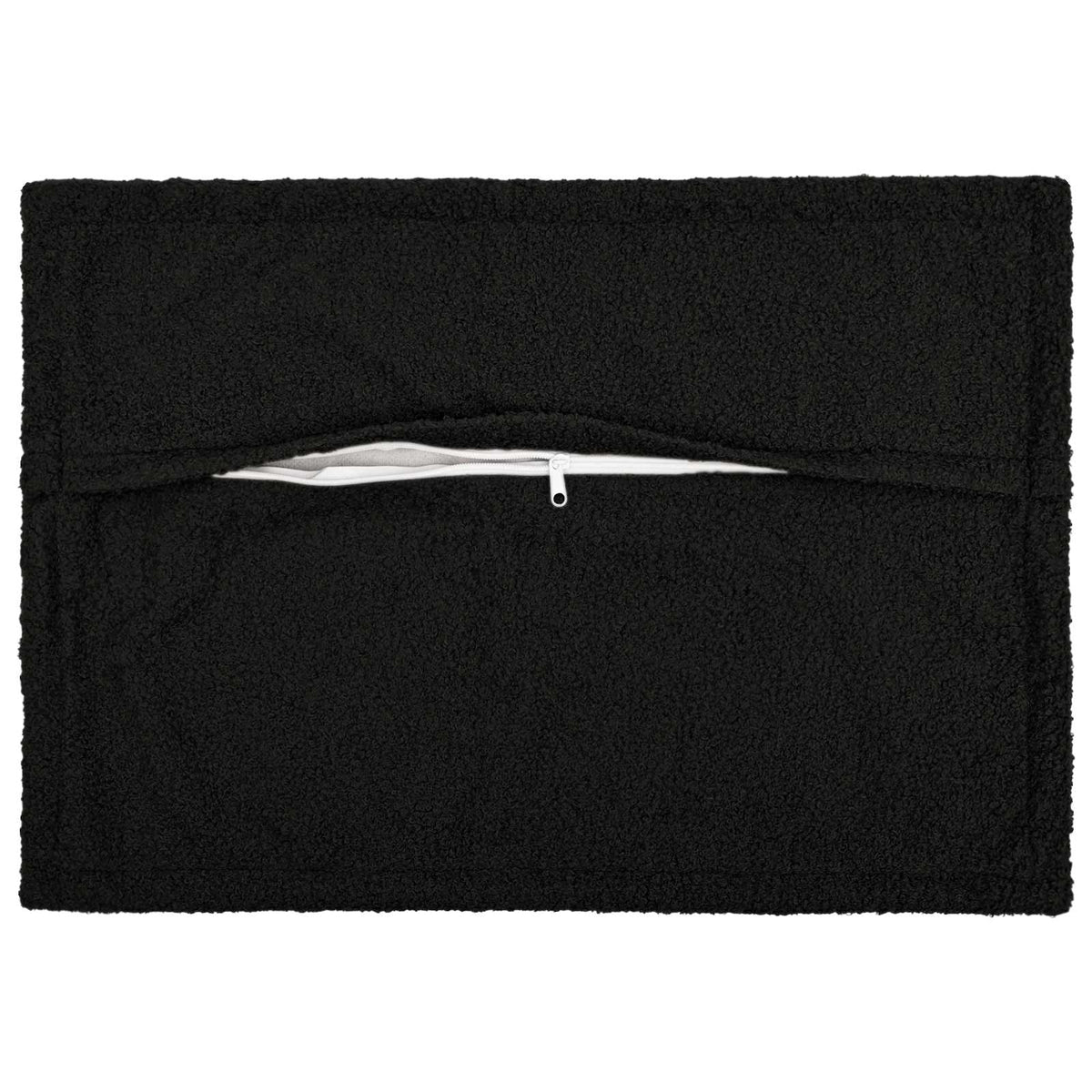 Federa 6 pcs HOUTEN Nero 30 x 50 cm Bouclé | homemem39