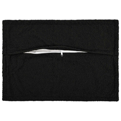 Federa 6 pcs HOUTEN Nero 30 x 50 cm Bouclé | homemem39