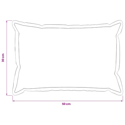 Federa 6 pcs HOUTEN Nero 30 x 50 cm Bouclé | homemem39