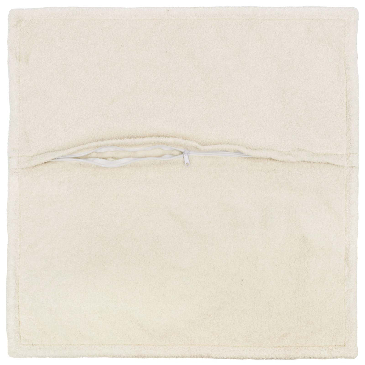 Federa 2 pcs HOUTEN Crema 35 x 35 cm Bouclé