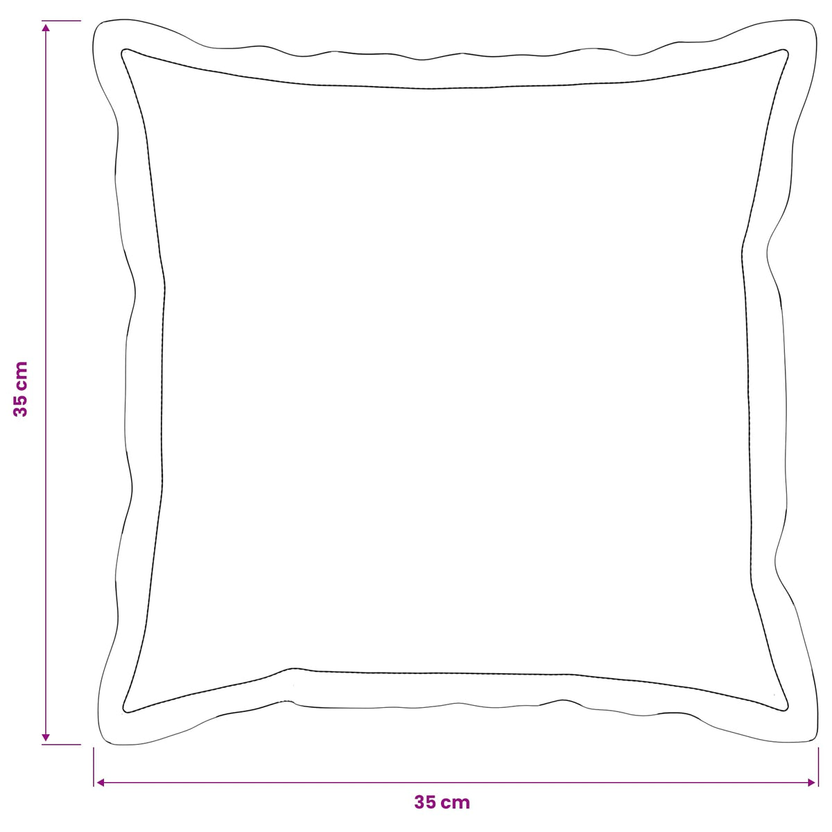 Federa 2 pcs HOUTEN Rosa 35 x 35 cm Bouclé | homemem39