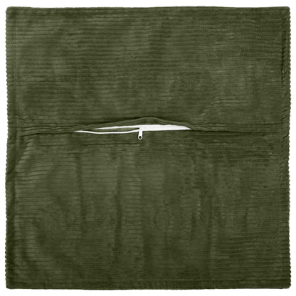 Federa 6 pz HOUTEN Verde 40 x 40 cm corduroy | homemem39