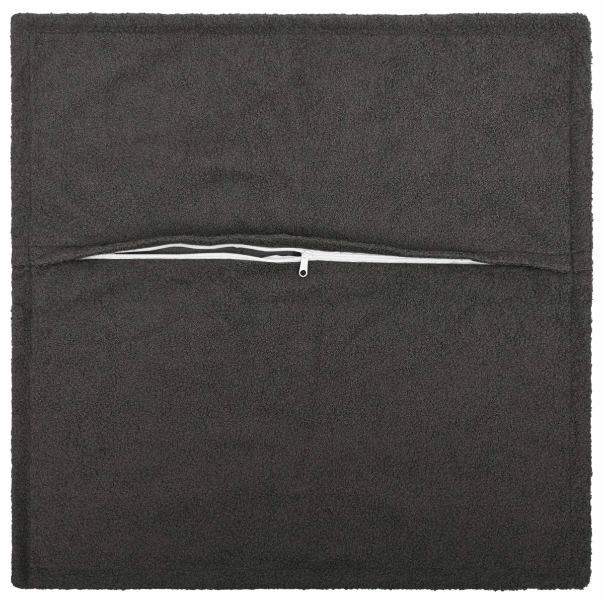 Federa 6 pcs HOUTEN Grigio Scuro 40 x 40 cm Bouclé