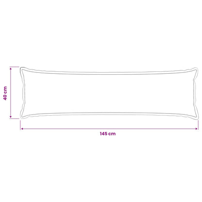 Federa 2 pcs HOUTEN Beige 40 x 145 cm Bouclé | homemem39