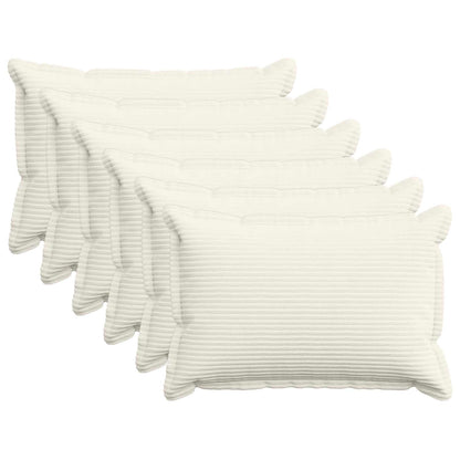 Federa 6 pz HOUTEN Crema 40 x 60 cm corduroy | homemem39