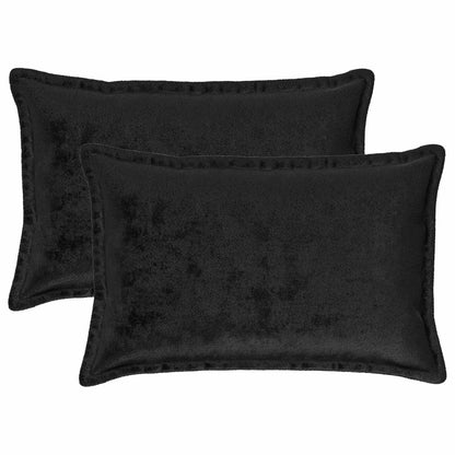 Federa 2 pcs HOUTEN Nero 40 x 60 cm Flanella