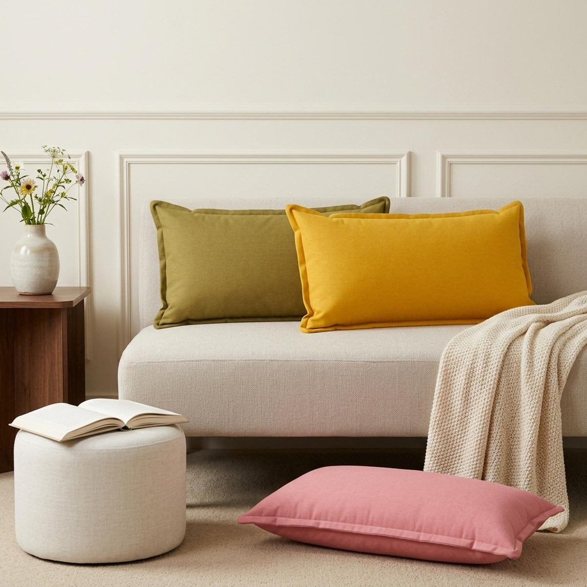 Cuscino 6 pz HOUTEN Lino