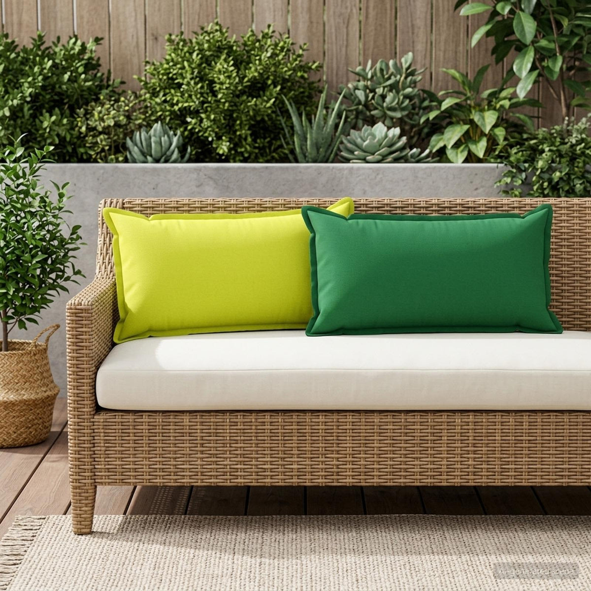 Cuscino con cuscino HOUTEN 2 pz Poliestere