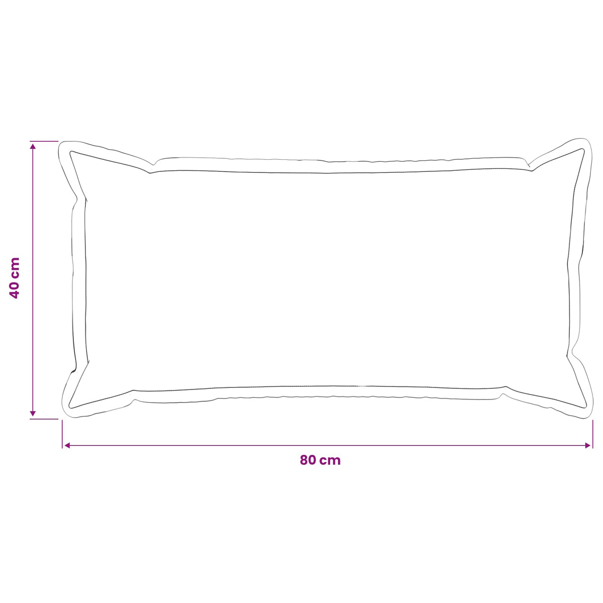Federa 12 pcs HOUTEN Nero 40 x 80 cm Bouclé | homemem39