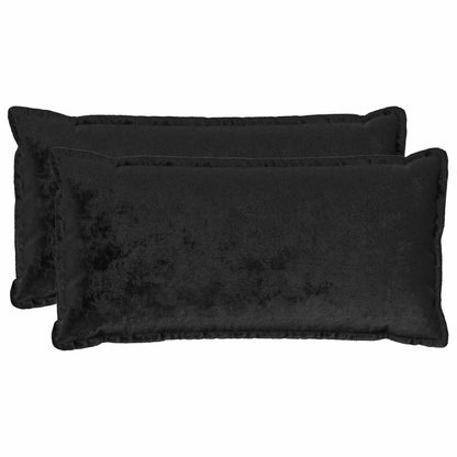 Federa 2 pcs HOUTEN Nero 40 x 80 cm Flanella | homemem39