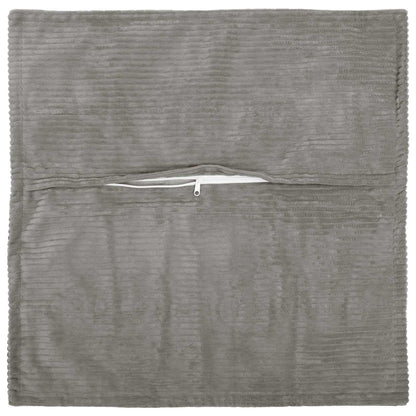 Federa 2 pz HOUTEN Grigio Chiaro 45 x 45 cm corduroy | homemem39