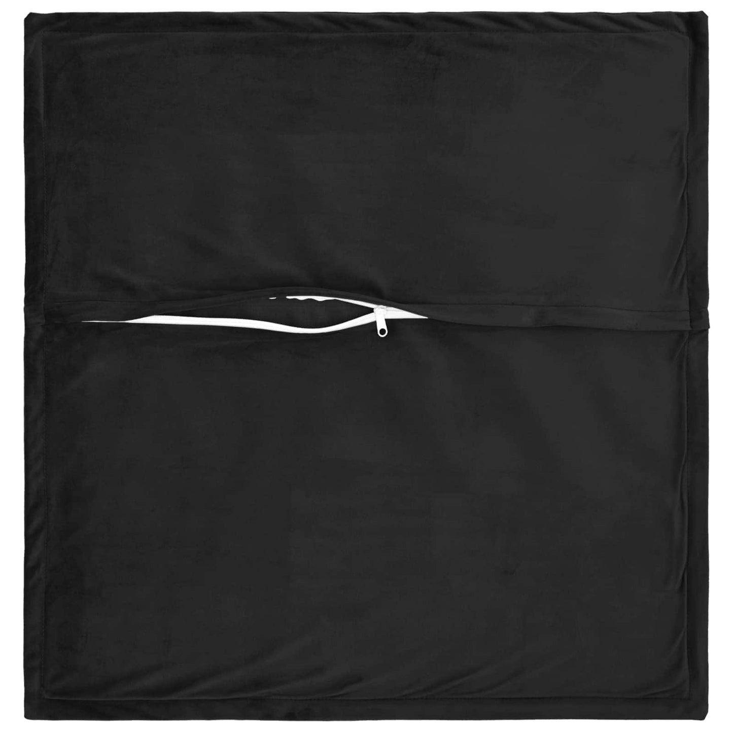 Federa 12 pcs HOUTEN Nero 50 x 50 cm Velluto