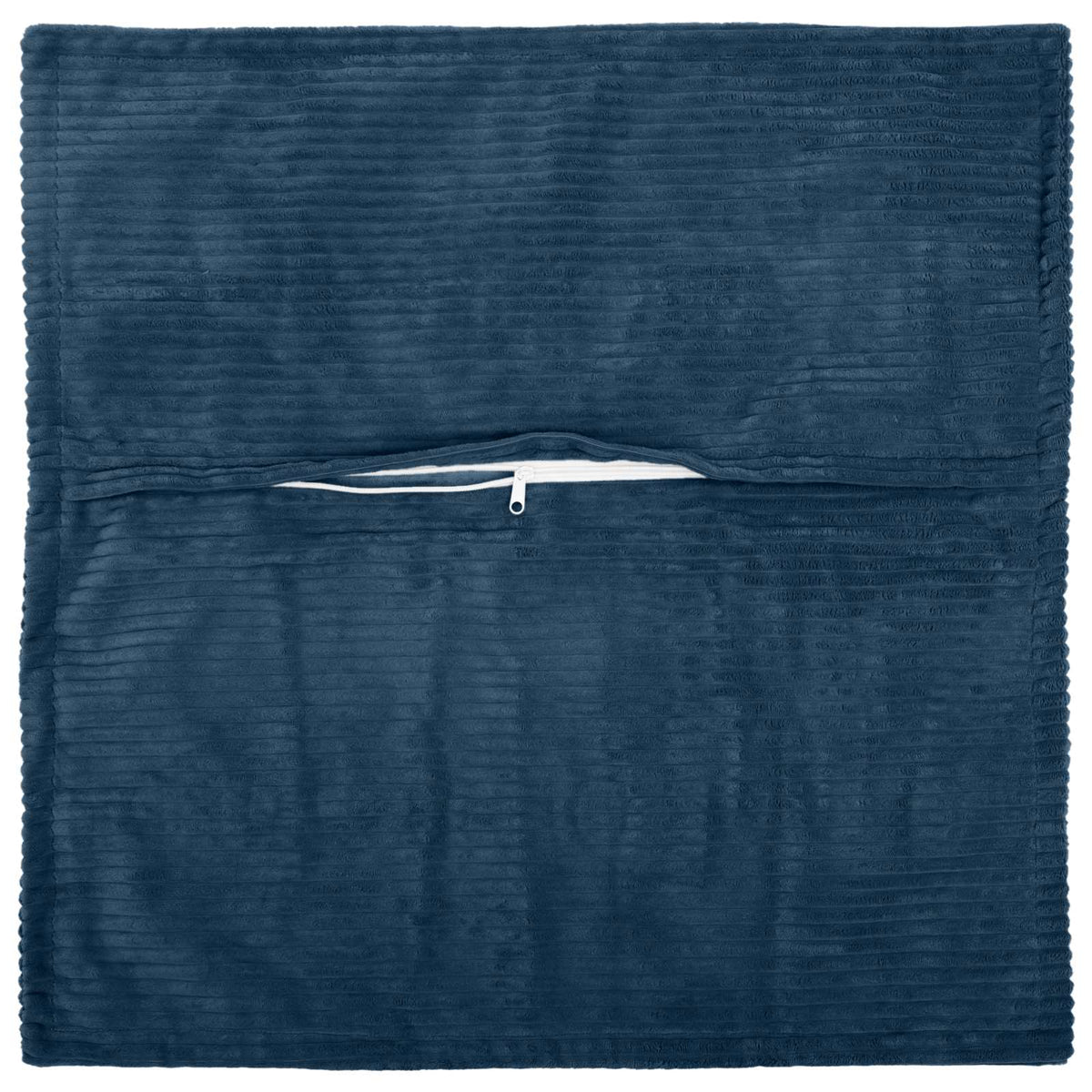 Federa 6 pz HOUTEN Blu navy 50 x 50 cm corduroy | homemem39