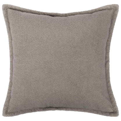 Federa 2 pcs HOUTEN Grigio Chiaro 50 x 50 cm Bouclé | homemem39