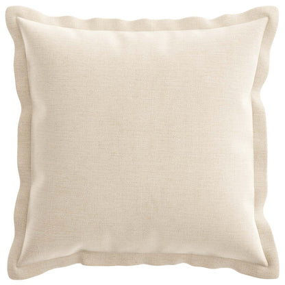 Federa 2 pz HOUTEN Crema 50 x 50 cm Tessuto Chenille | homemem39