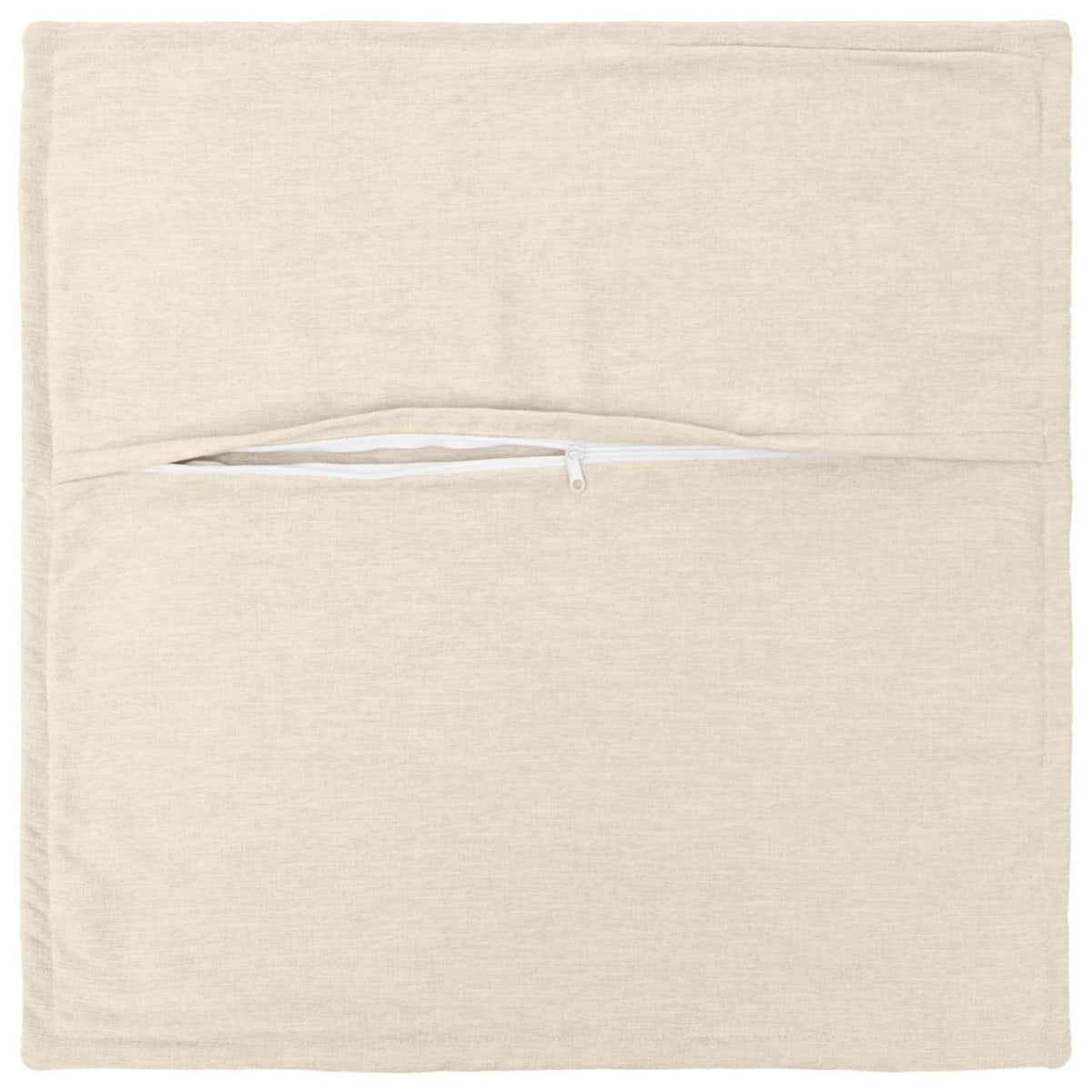 Federa 6 pz HOUTEN Crema 50 x 50 cm Tessuto Chenille