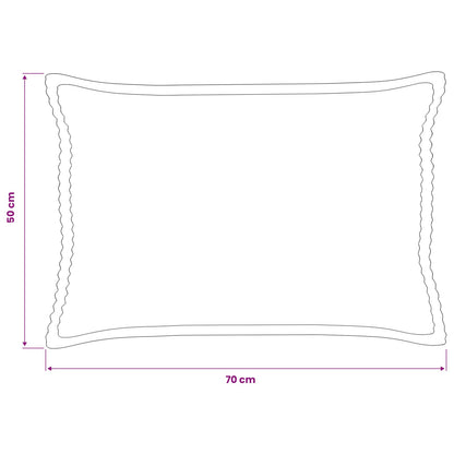 Federa 2 pz HOUTEN Antracite 50 x 70 cm corduroy | homemem39