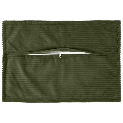Federa 6 pz HOUTEN Verde 50 x 70 cm corduroy | homemem39