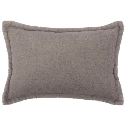 Federa 6 pcs HOUTEN Grigio Chiaro 50 x 70 cm Bouclé | homemem39