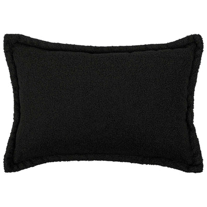 Federa 6 pcs HOUTEN Nero 50 x 75 cm Bouclé | homemem39