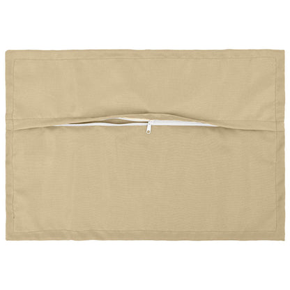 Federa 6 pz HOUTEN Beige 50 x 75 cm Poliestere