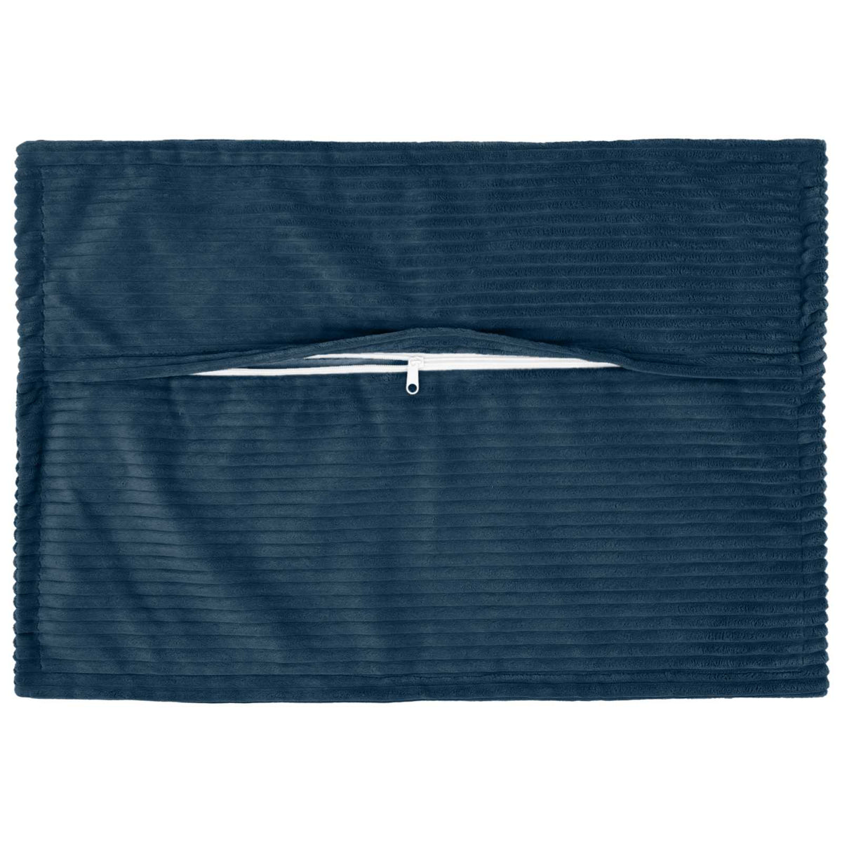 Federa 2 pz HOUTEN Blu navy 50 x 80 cm corduroy | homemem39