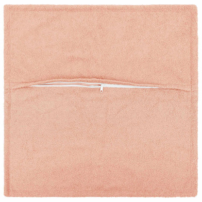 Federa 2 pcs HOUTEN Rosa 55 x 55 cm Bouclé | homemem39