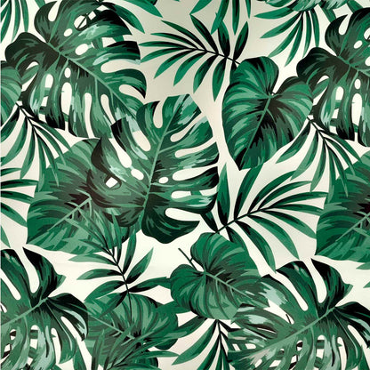 Federa 2 pz HOUTEN Motivo a Foglie 55 x 55 cm Poliestere