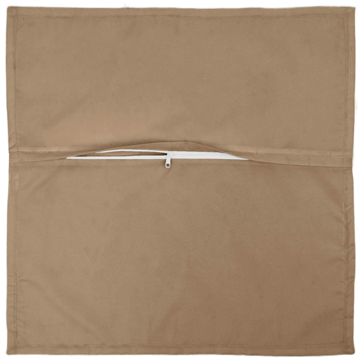 Federa 6 pz HOUTEN Tortora 60 x 60 cm Poliestere