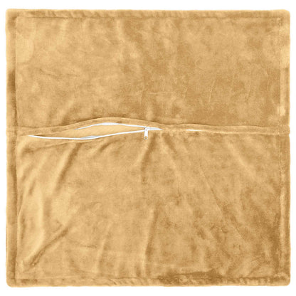 Federa 2 pz HOUTEN Tortora 60 x 60 cm Flanella