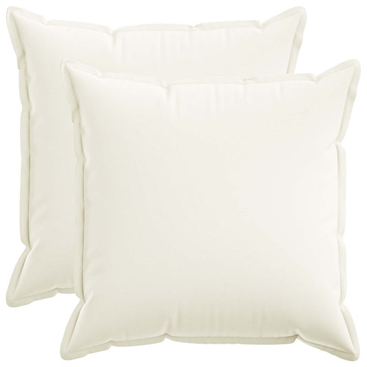 Federa 2 pcs HOUTEN Bianco 65 x 65 cm Lino | homemem39