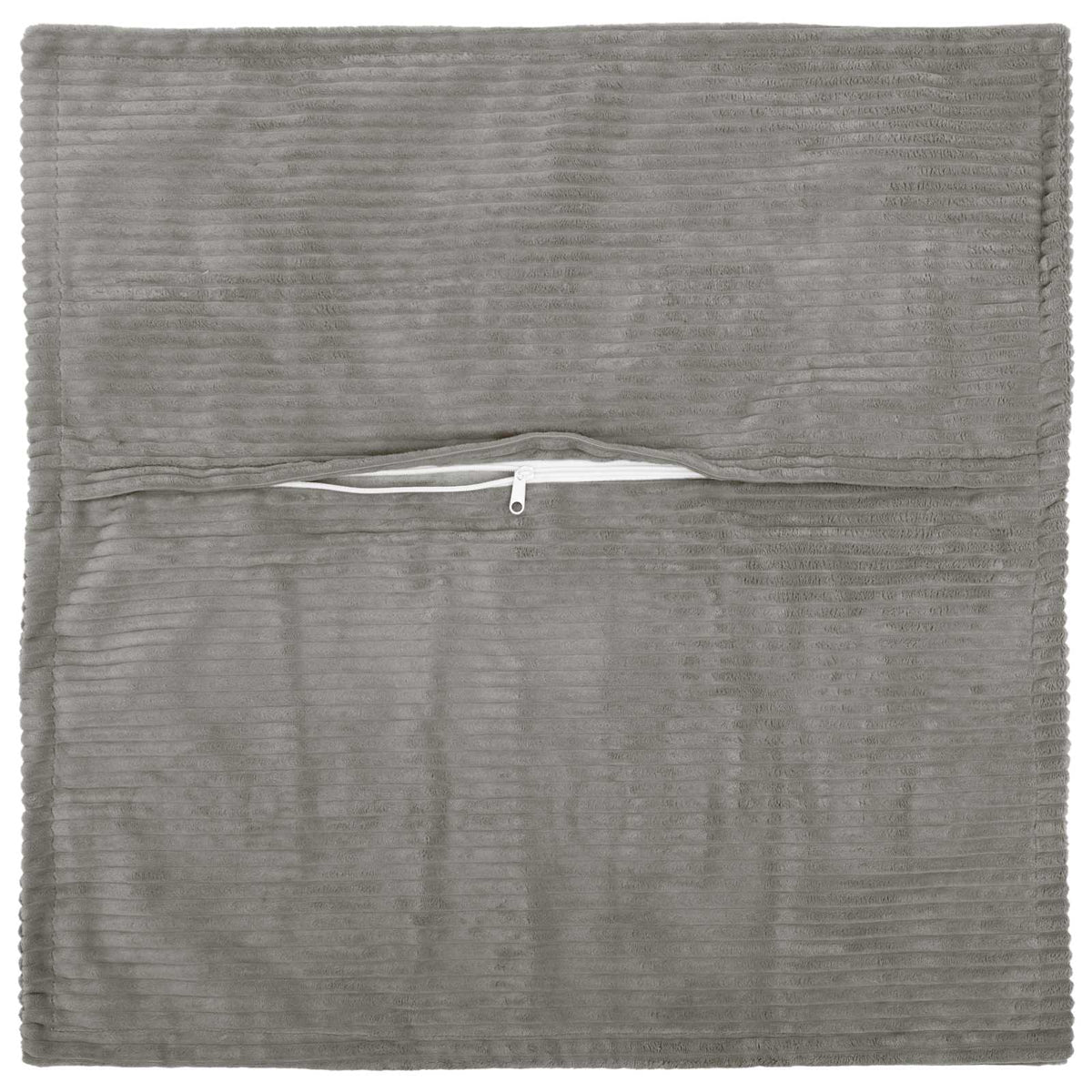 Federa 2 pz HOUTEN Grigio Chiaro 65 x 65 cm corduroy | homemem39