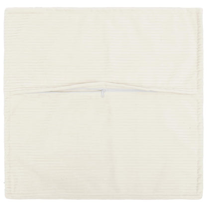 Federa 2 pz HOUTEN Crema 65 x 65 cm corduroy | homemem39