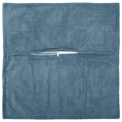 Federa 2 pz HOUTEN Blu 65 x 65 cm corduroy | homemem39