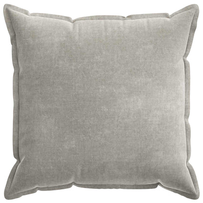 Federa 2 pz HOUTEN Grigio Chiaro 65 x 65 cm Tessuto Chenille