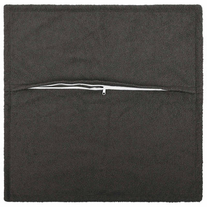 Federa 2 pcs HOUTEN Grigio Scuro 70 x 70 cm Bouclé | homemem39