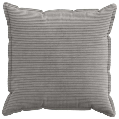 Federa 2 pz HOUTEN Grigio Chiaro 80 x 80 cm corduroy | homemem39
