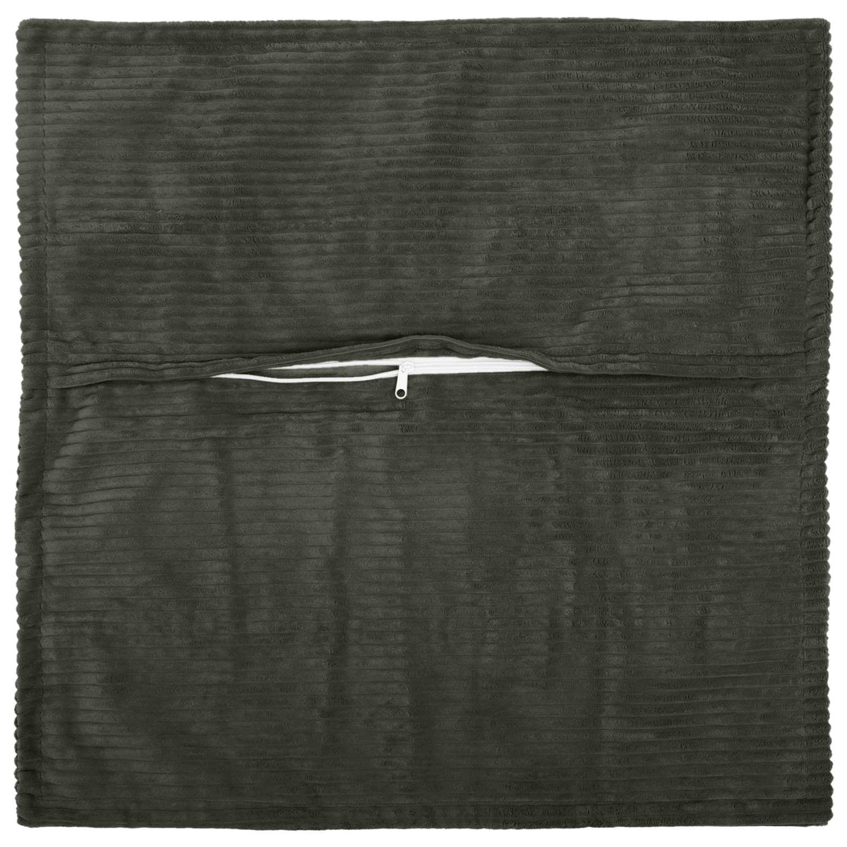 Federa 6 pz HOUTEN Antracite 80 x 80 cm corduroy | homemem39