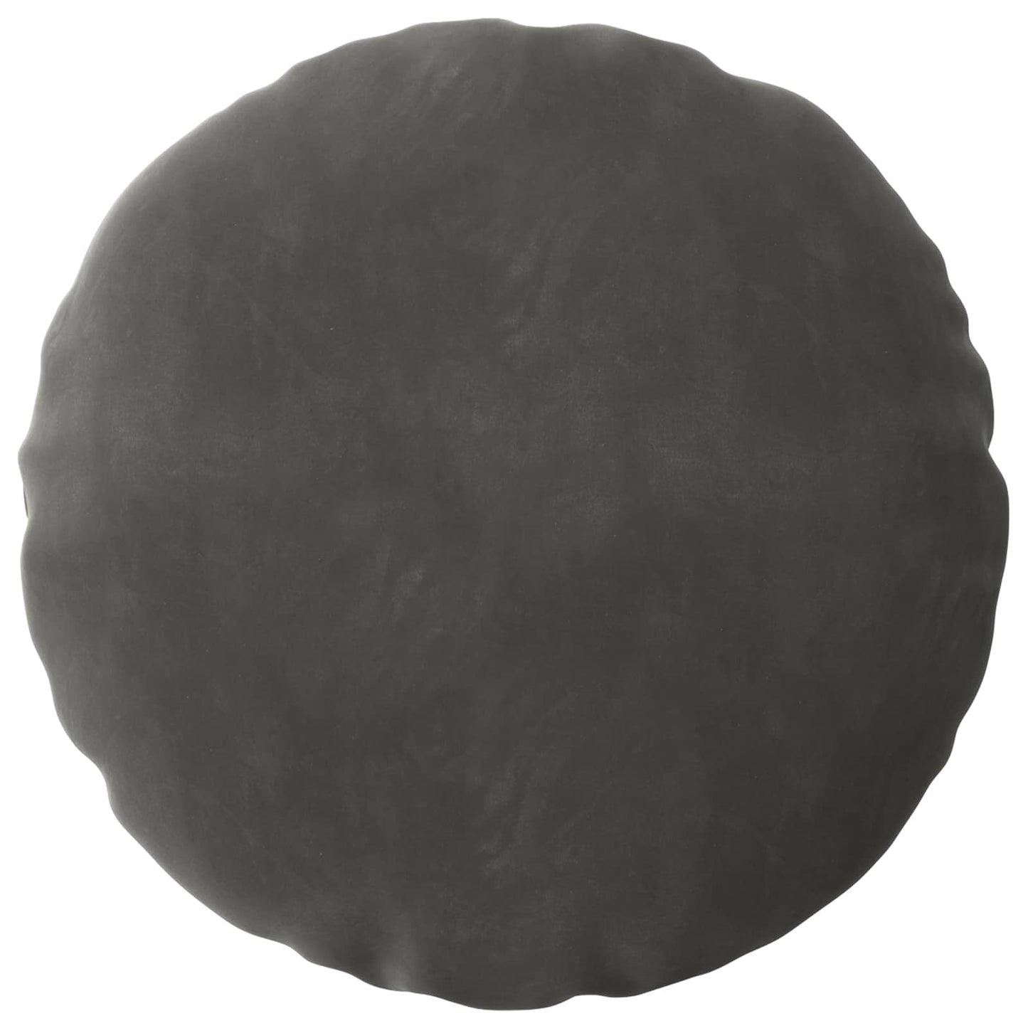 Federa 2 pcs HEERLEN Grigio Scuro Ø 30 cm Velluto
