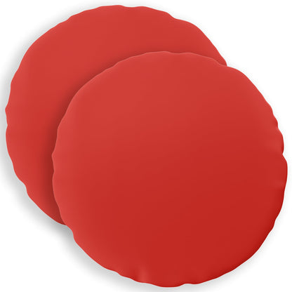 Federa 2 pcs HEERLEN Rosso Ø 30 cm Poliestere