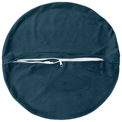 Federa 2 pcs HEERLEN Blu Ø 40 cm Velluto