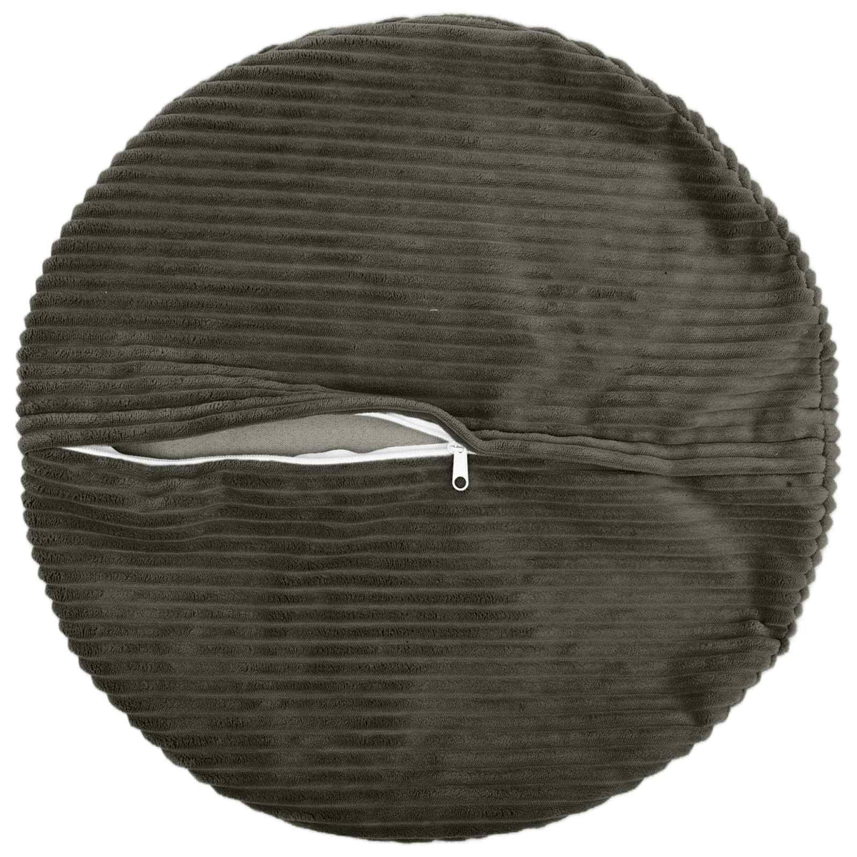 Federa 6 pcs HEERLEN Antracite Ø 40 cm corduroy | homemem39