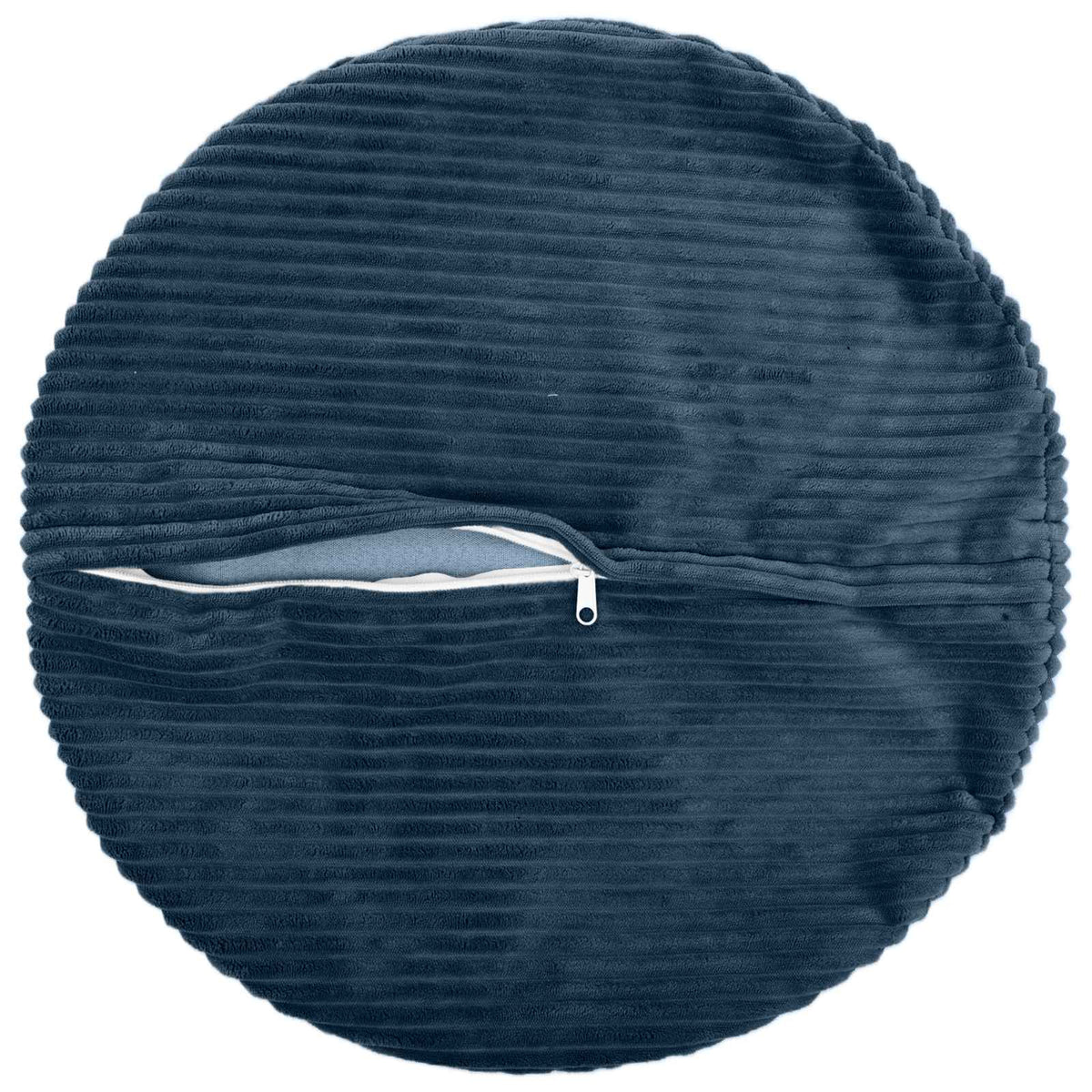 Federa 6 pcs HEERLEN Blu navy Ø 40 cm corduroy | homemem39