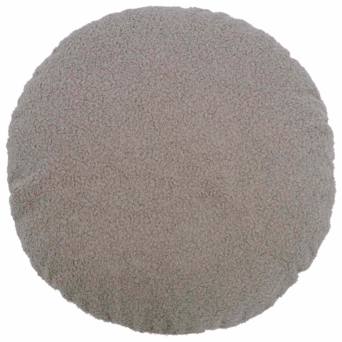 Federa 2 pcs HEERLEN Grigio Chiaro Ø 40 cm Bouclé | homemem39